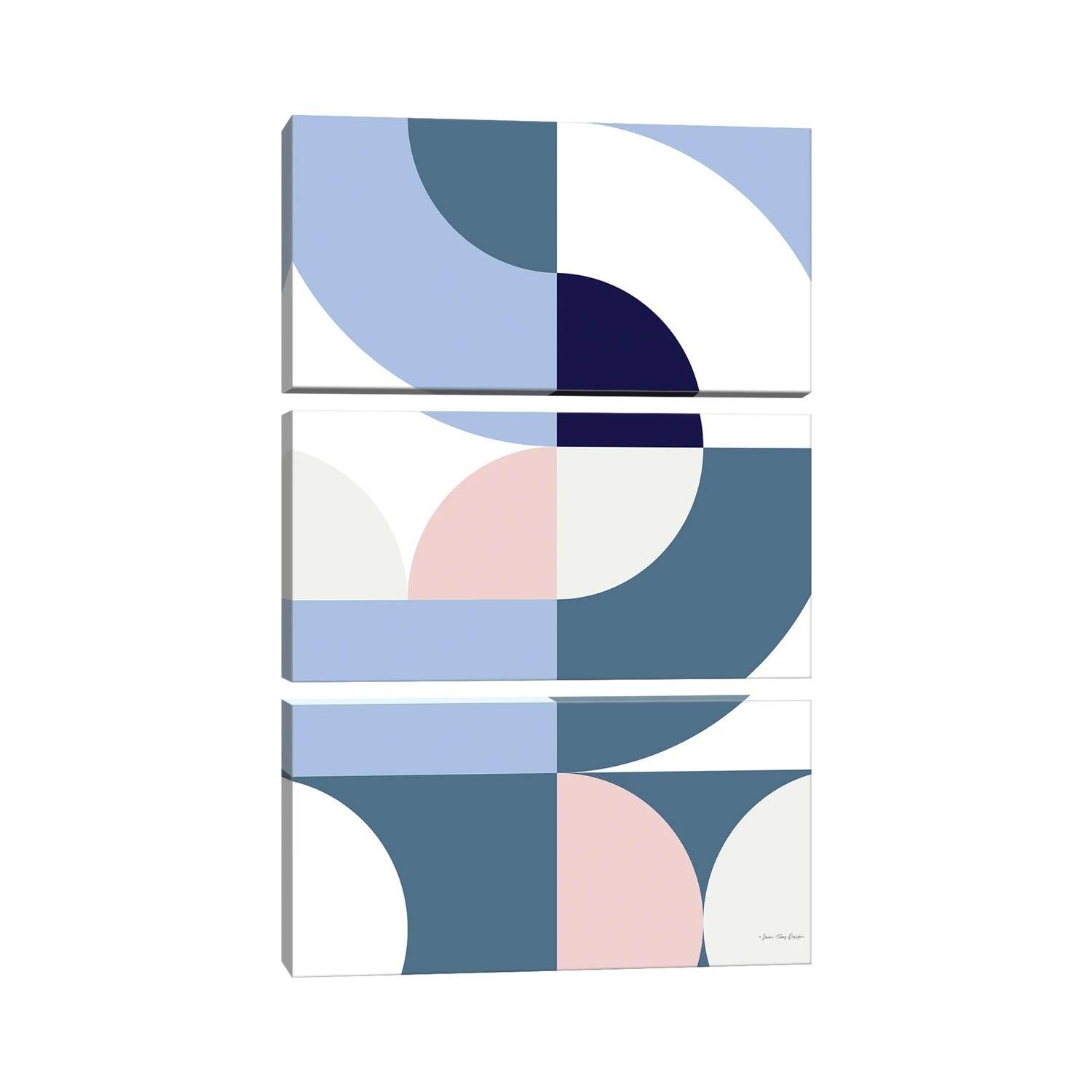 iCanvas "Scandinavian Geometry" by Seven Trees Design 3Piece Canvas